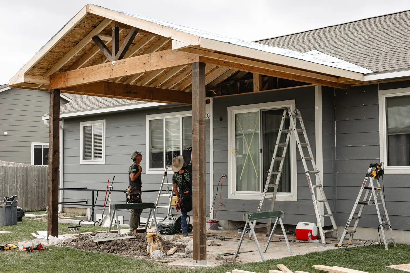 Residential project by Rolling Hills Construction
